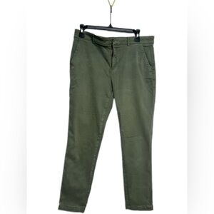 Banana Republic Green Sloan Fit Pants‎ Size 6